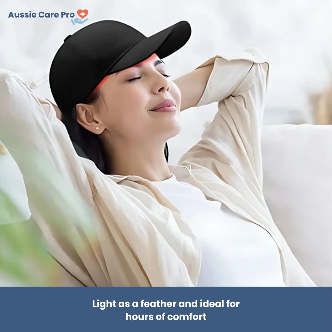 Red & Infrared Light Therapy Hair Cap – 96 LED Hair Growth Stimulator