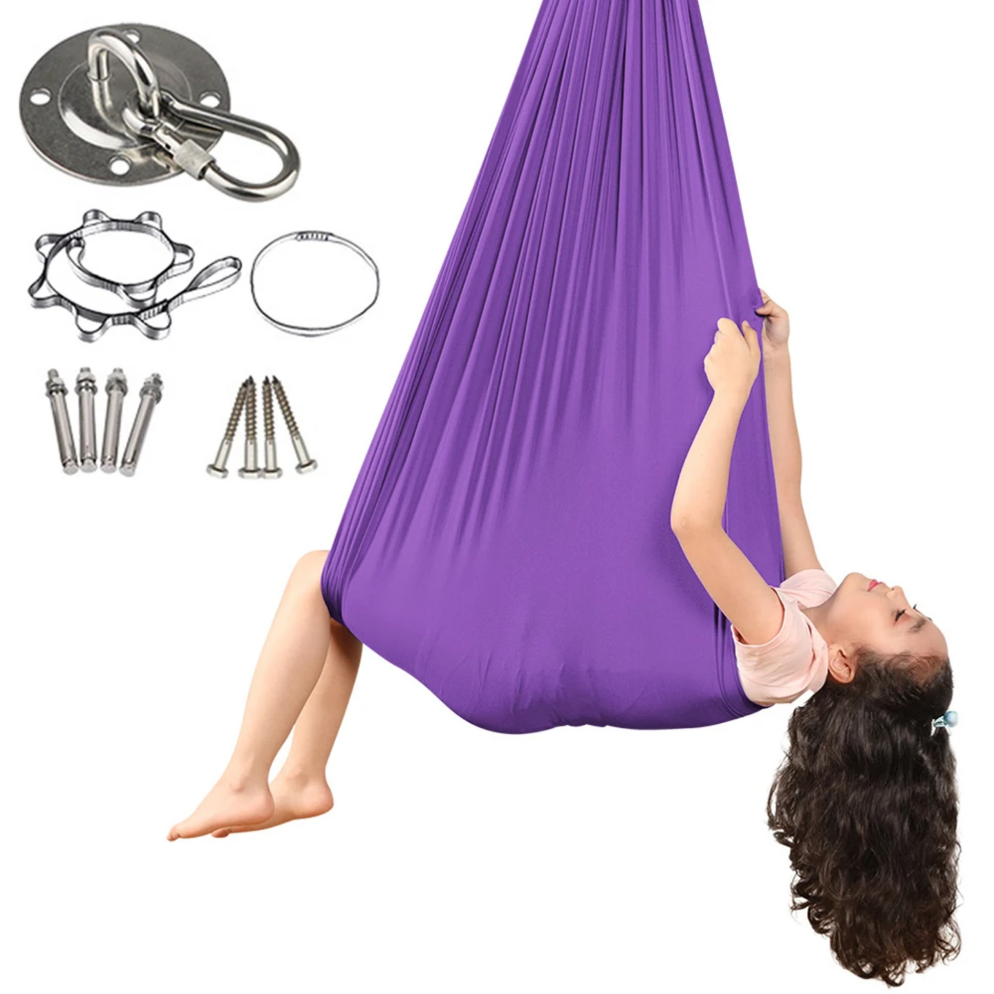 CalmFlow Therapeutic Swing – Soothing Support for Kids' Focus & Wellbeing