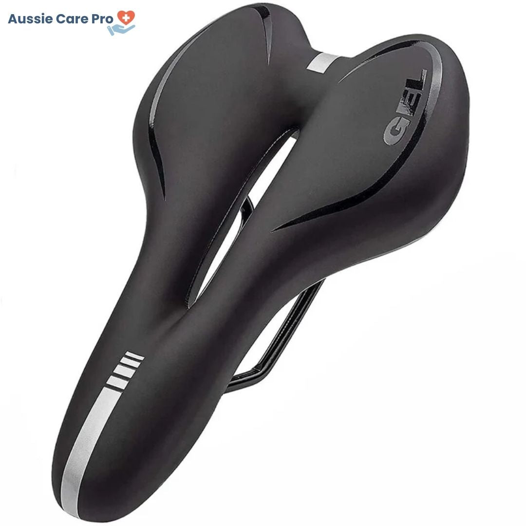 Gel Padded Bike Saddle – Comfortable & Shock Absorbing Seat