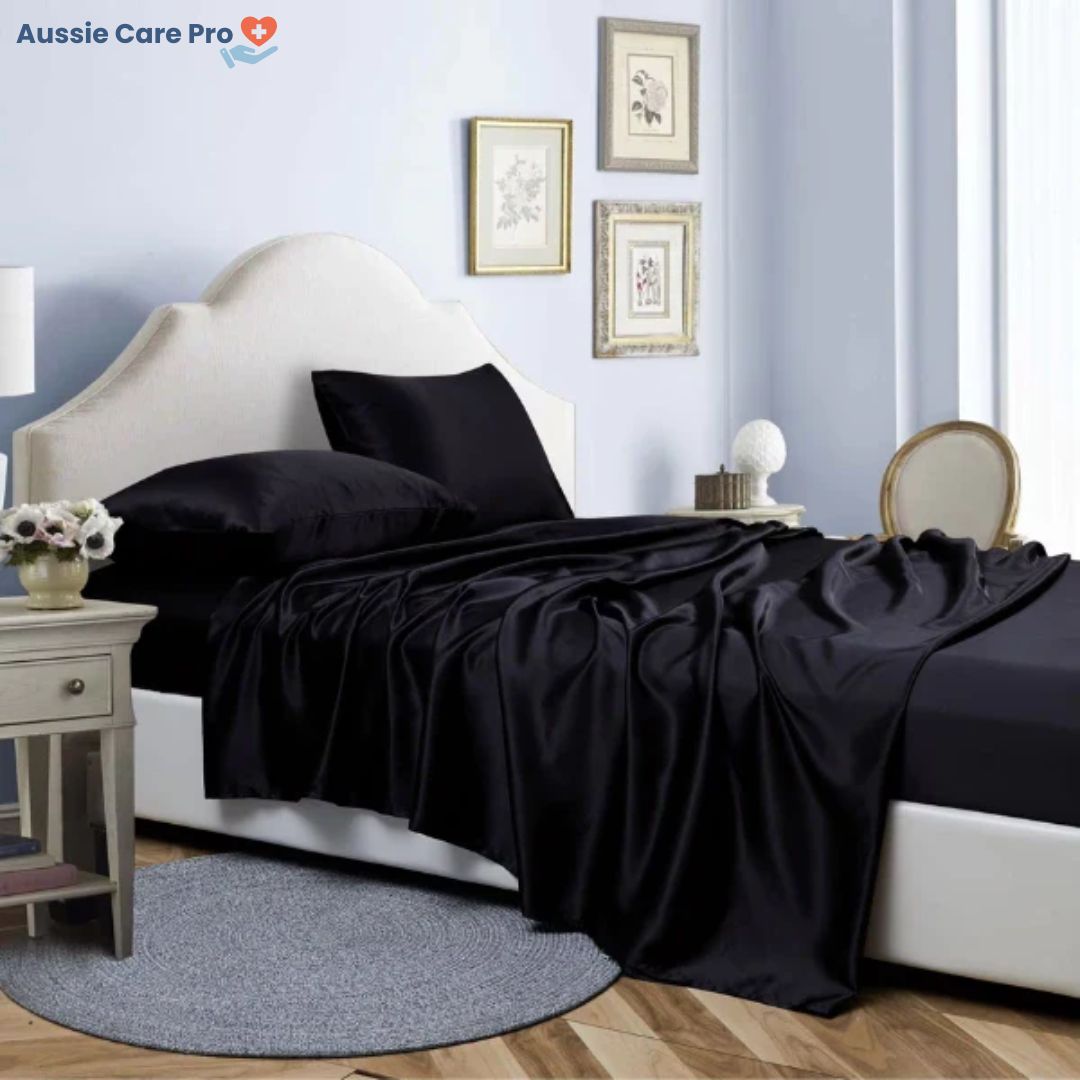 Satin Luxury Bed Sheets – Soft & Breathable Bedding