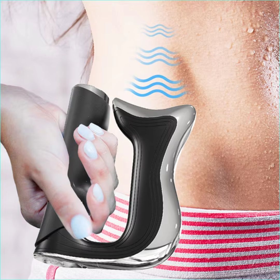 Electric Fascia Massager – Deep Tissue EMS Scraping Massage Tool for Pain Relief & Muscle Recovery