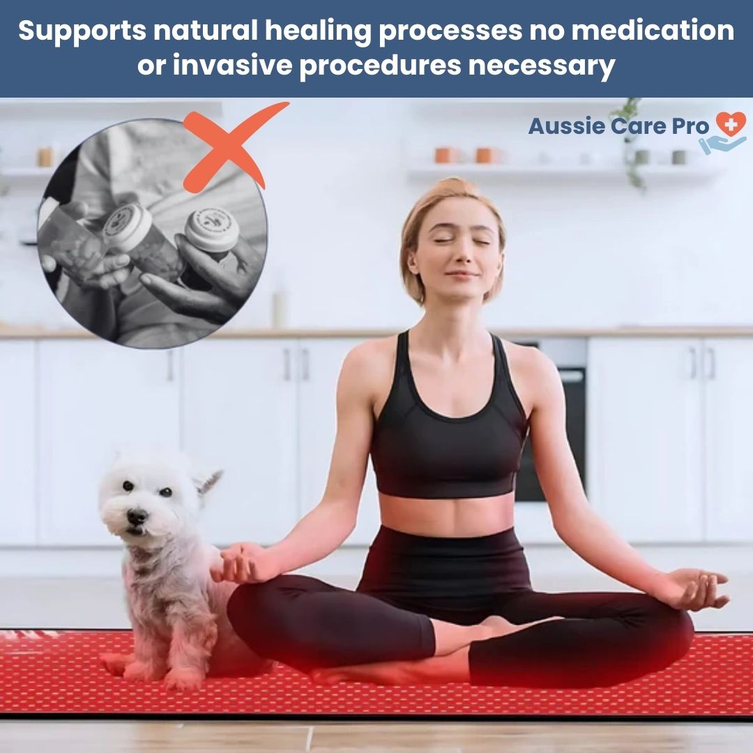 InfraGlow – Red Light Therapy Mat for Pain Relief & Recovery