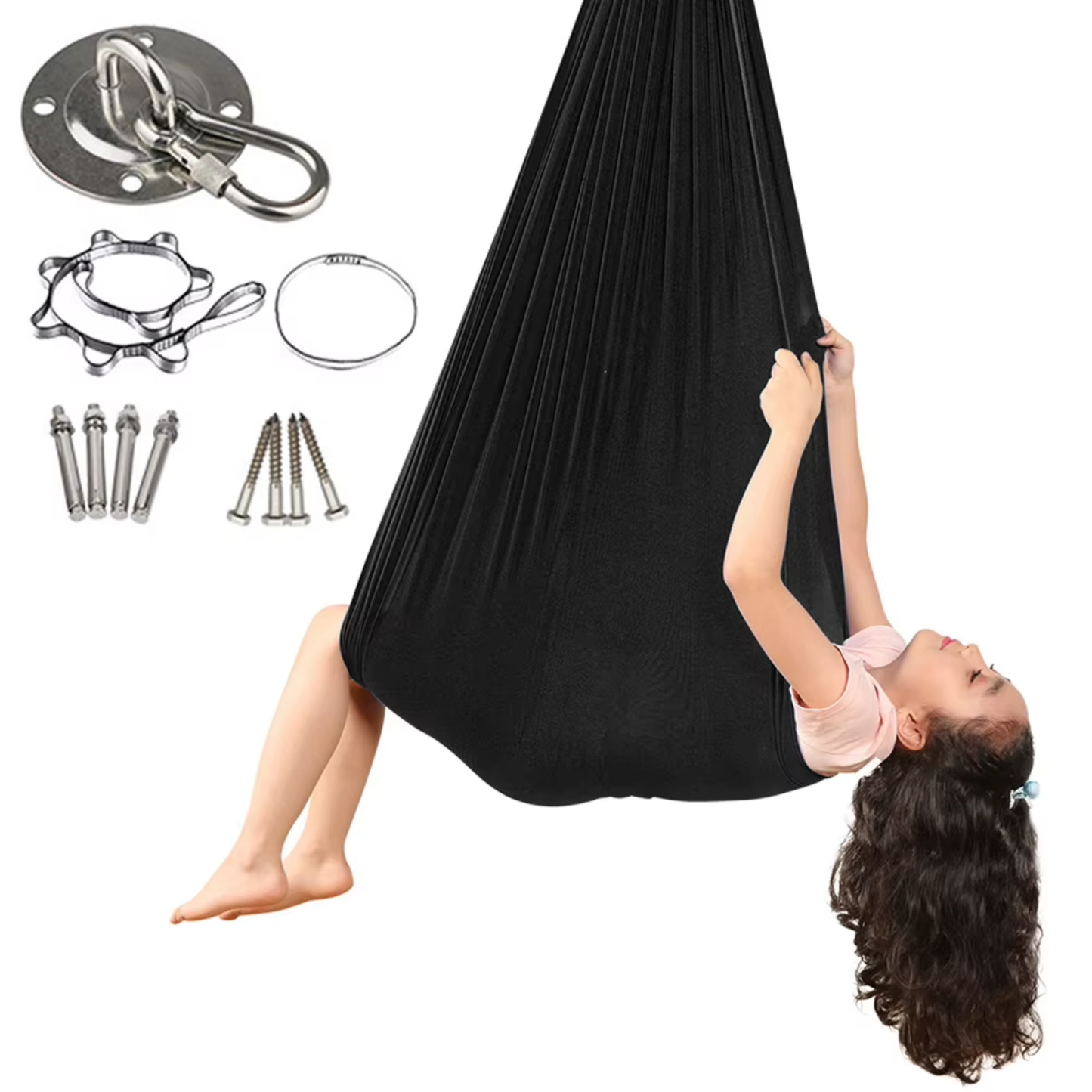 CalmFlow Therapeutic Swing – Soothing Support for Kids' Focus & Wellbeing