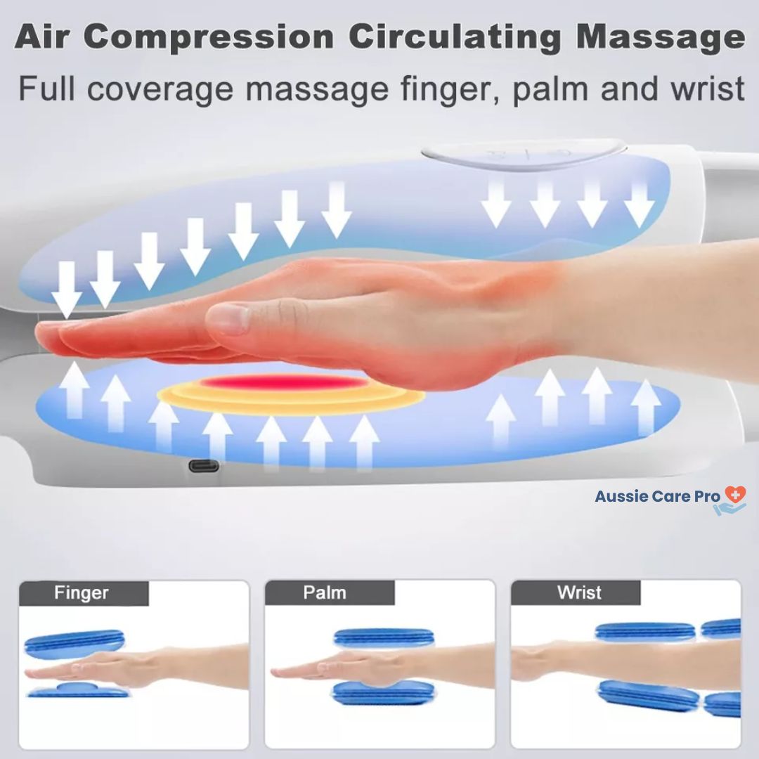Multi-Care Hand Massager With Heat and Compression