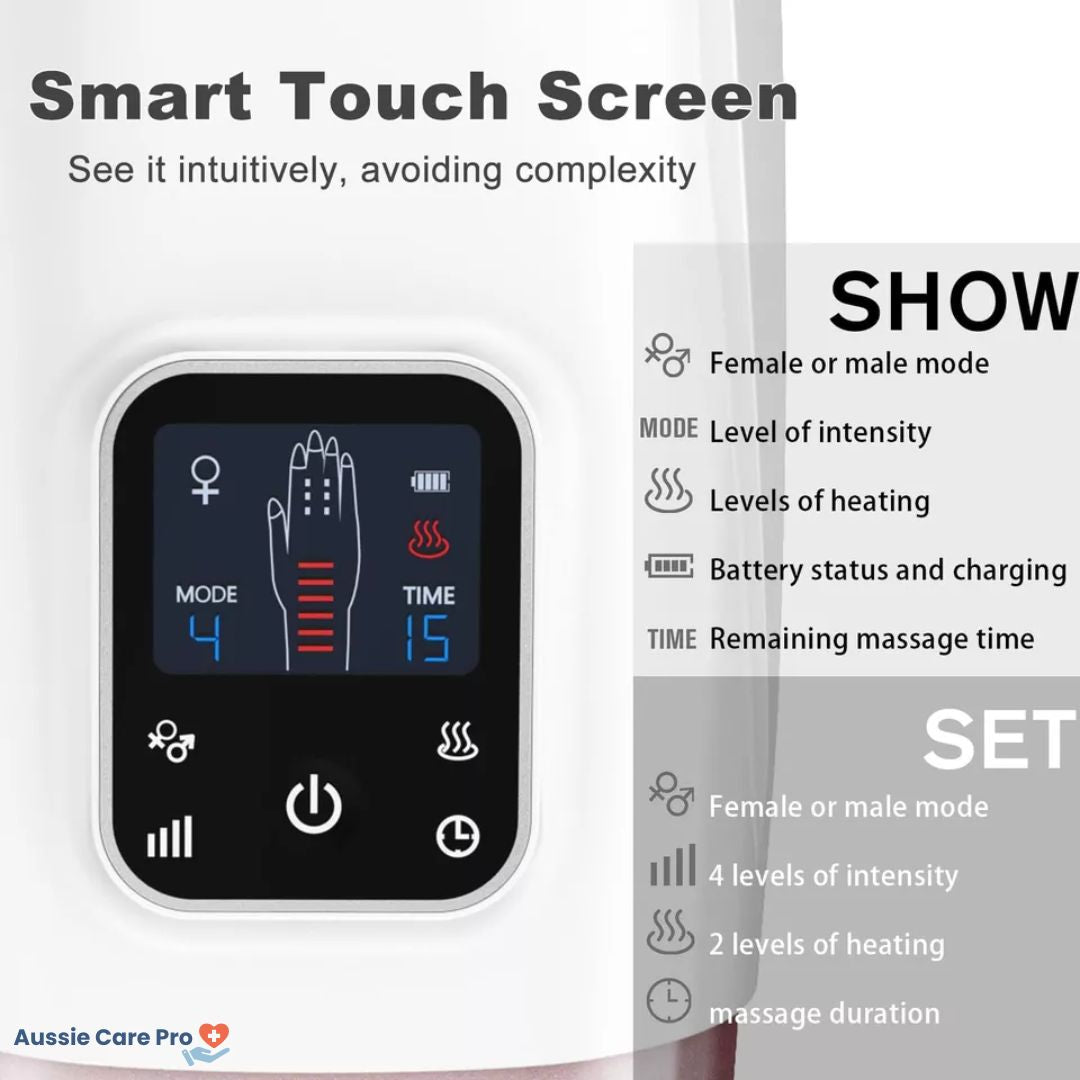 Multi-Care Hand Massager With Heat and Compression