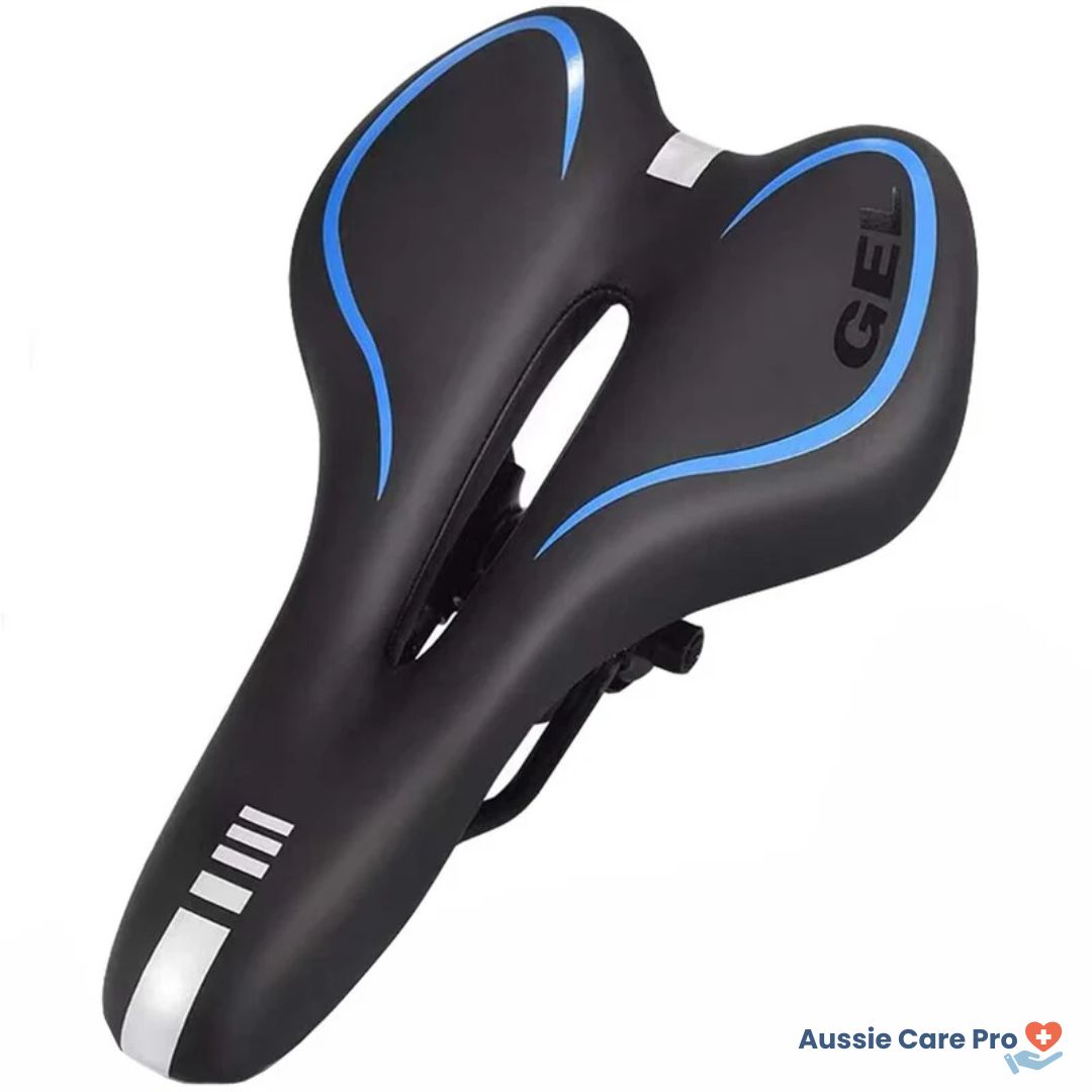 SpeedGel Comfort Bike Saddle – Gel Seat with Reflector