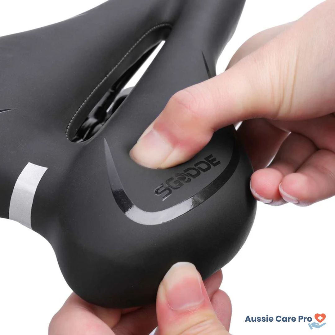 SpeedGel Comfort Bike Saddle – Gel Seat with Reflector