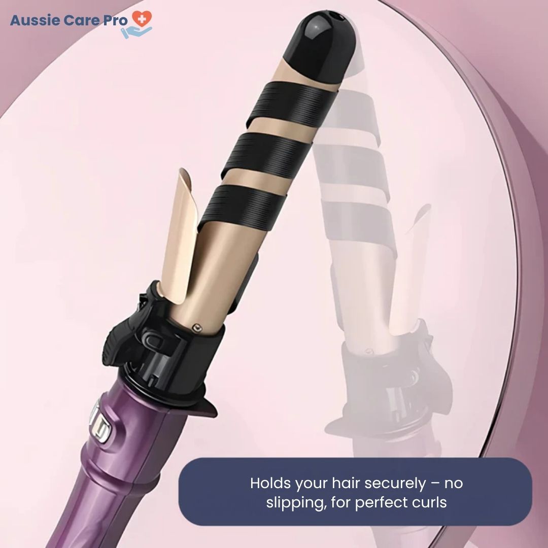 Automatic Rotating Ceramic Hair Curler – Effortless Styling with Heat Protection