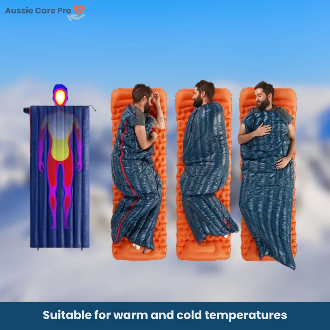 ThermoComfort Down Sleeping Bag – Warm & Lightweight