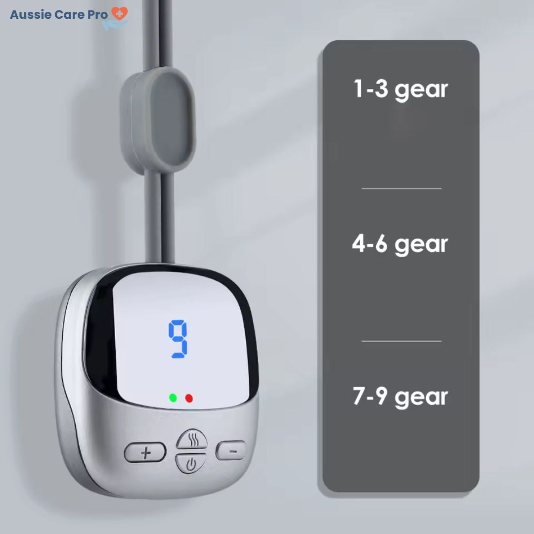 Smart Neck & Shoulder Massager with Heat – Cervical Spine Relief, Portable Wireless Therapy