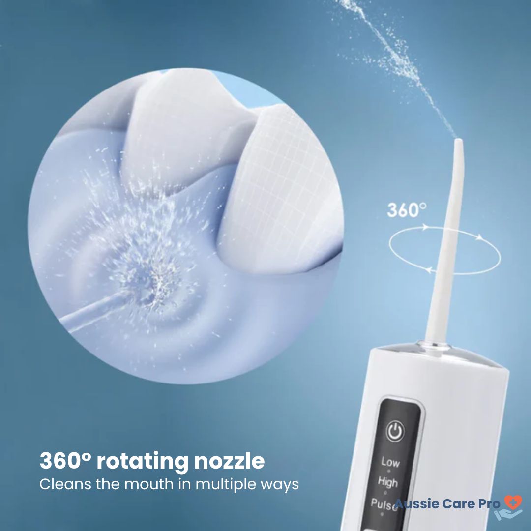 Cordless Dental Water Flosser – Portable Oral Irrigator
