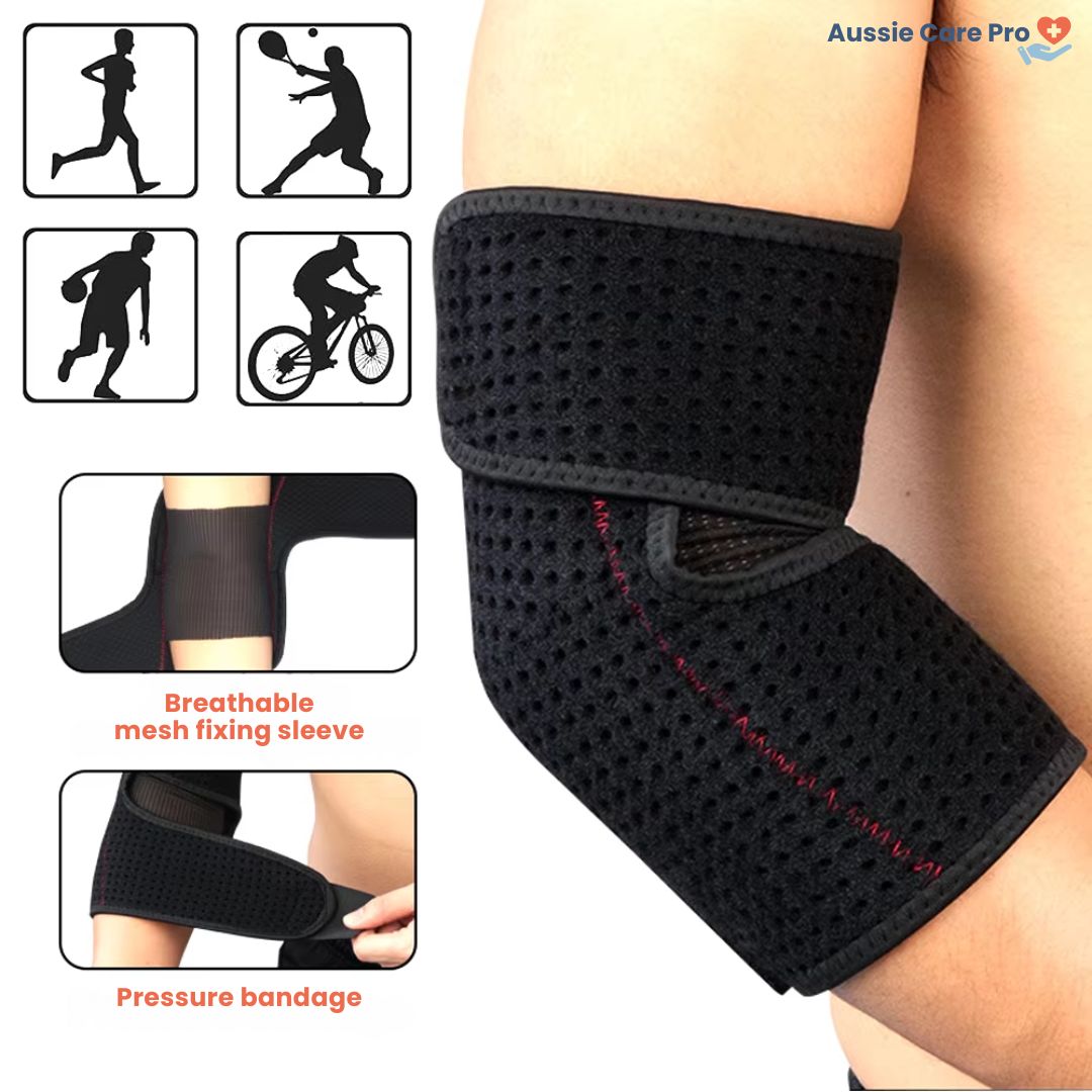 Adjustable Elbow Support Brace – Compression & Stability for Pain Relief, Sports & Recovery