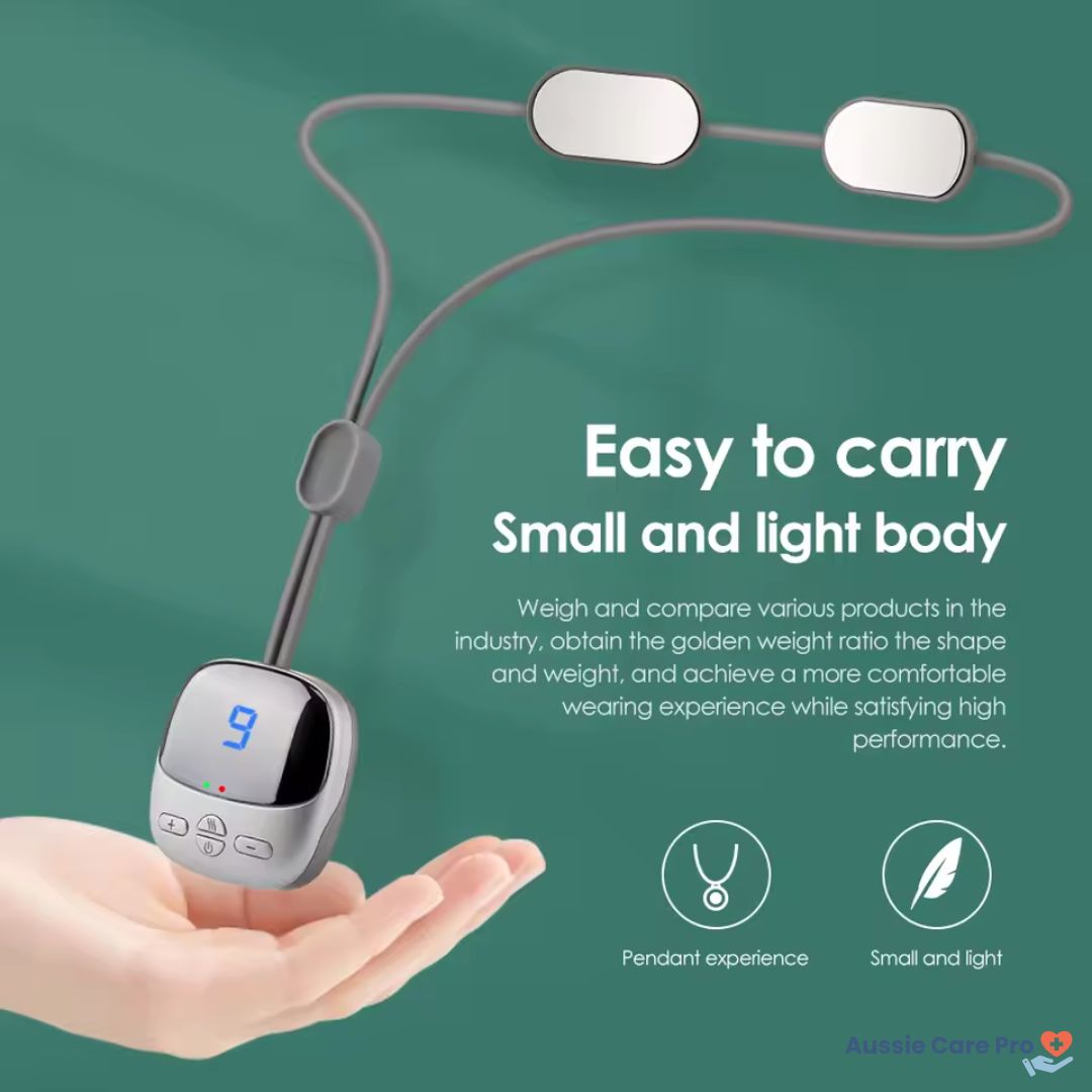 Smart Neck & Shoulder Massager with Heat – Cervical Spine Relief, Portable Wireless Therapy