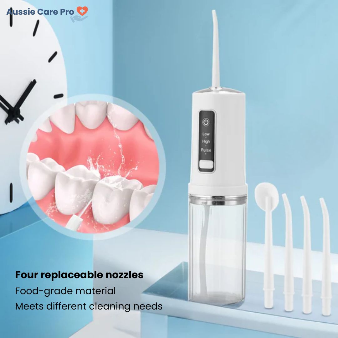 Cordless Dental Water Flosser – Portable Oral Irrigator