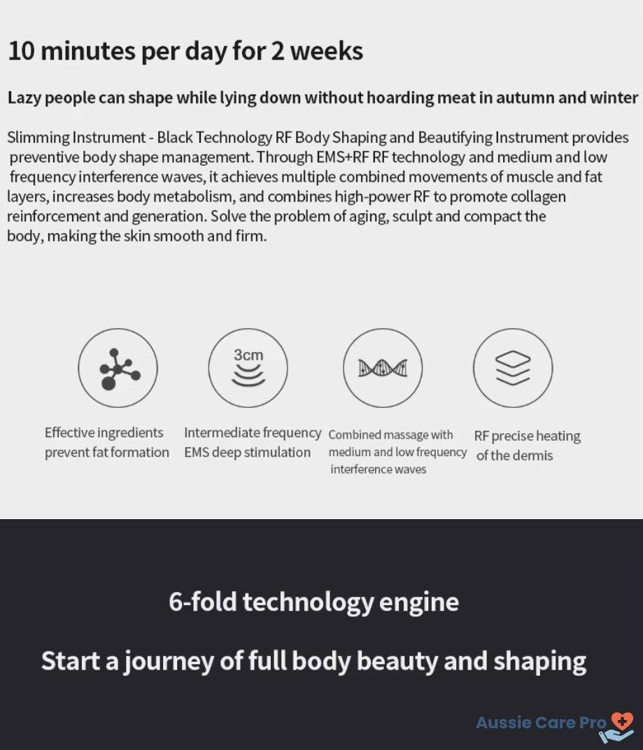 4-in-1 Body Sculpting & Cellulite Massager – Slimming, Skin Tightening & Toning Device