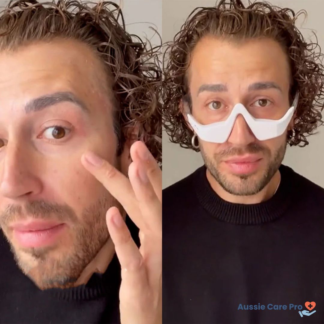 Under-Eye Red Light Mask – Reduce Puffiness & Dark Circles