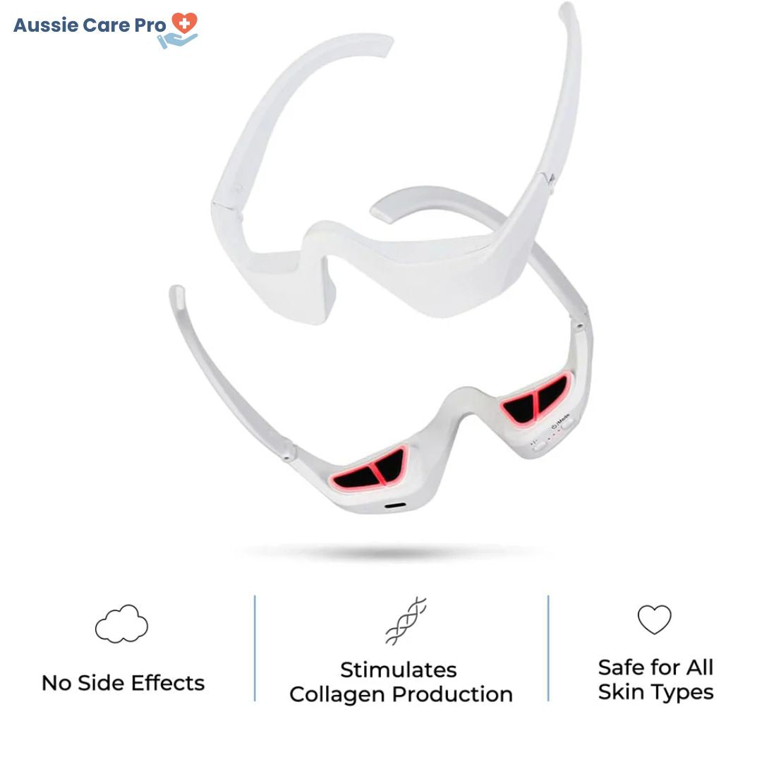 Under-Eye Red Light Mask – Reduce Puffiness & Dark Circles
