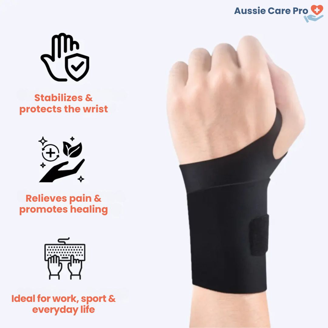 OrthoWrist Pro – Adjustable Wrist Support for Pain Relief