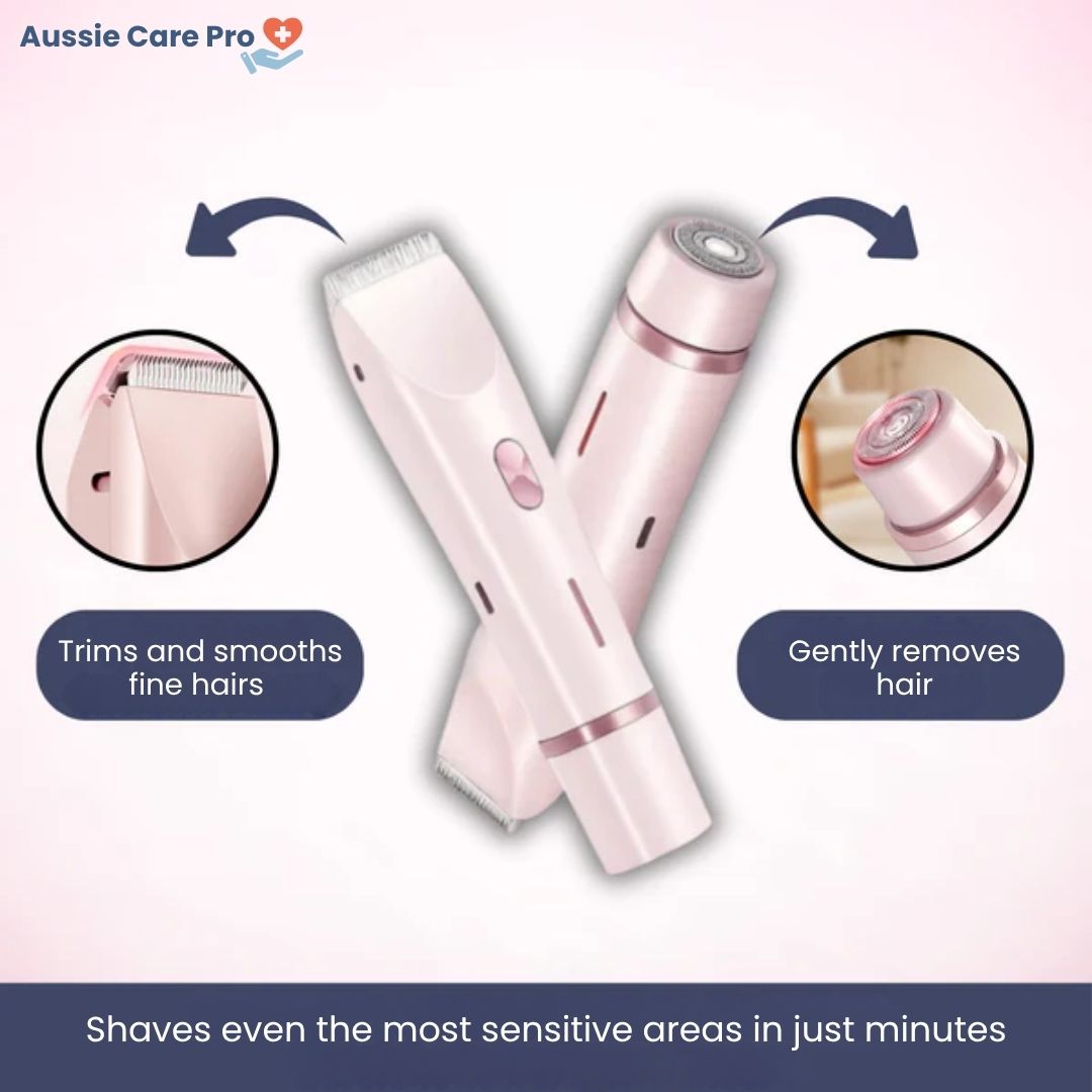 Mini Electric Shaver & Epilator for Women – Waterproof, Gentle & Portable Design