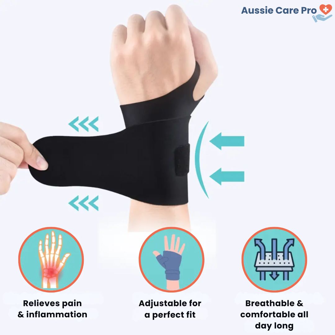 OrthoWrist Pro – Adjustable Wrist Support for Pain Relief