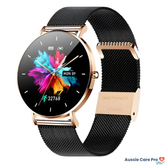 Smartwatch – Slim AMOLED Fitness & Health Tracker