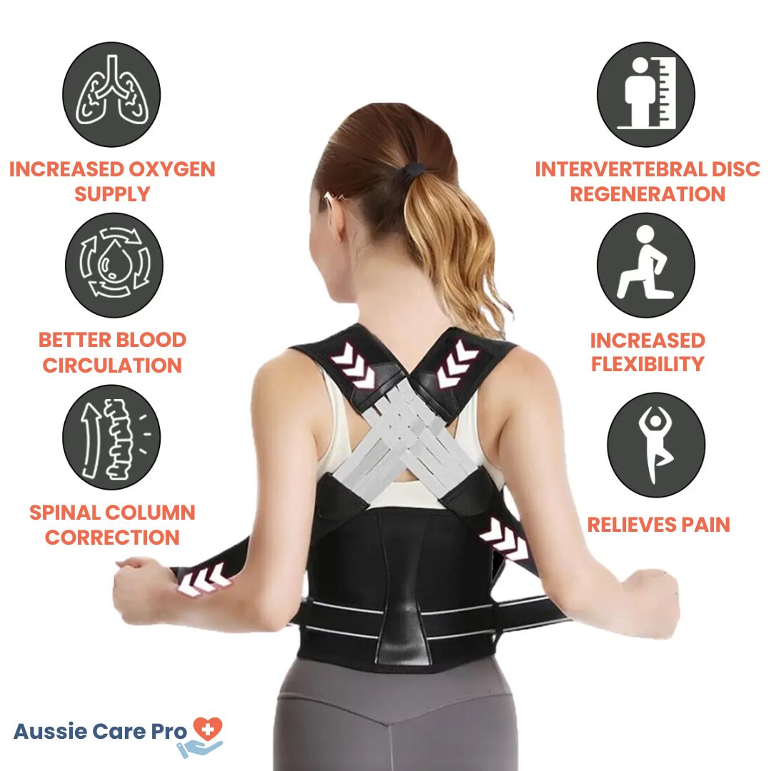 Posture Corrector V2 Pro – Advanced Back Support for Pain Relief & Perfect Alignment