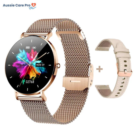 Women’s Smartwatch – Slim Fitness & Health Tracker