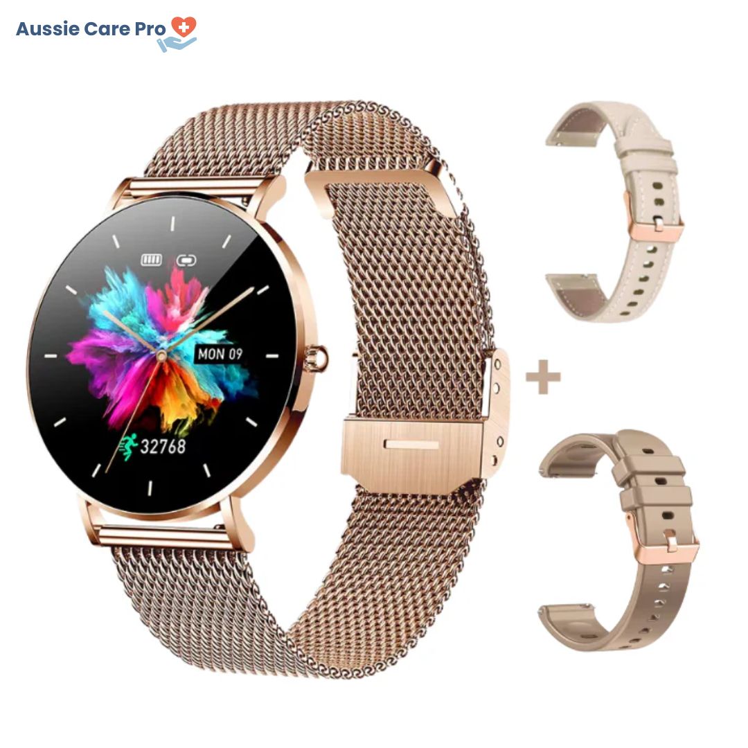 Women’s Smartwatch – Slim Fitness & Health Tracker