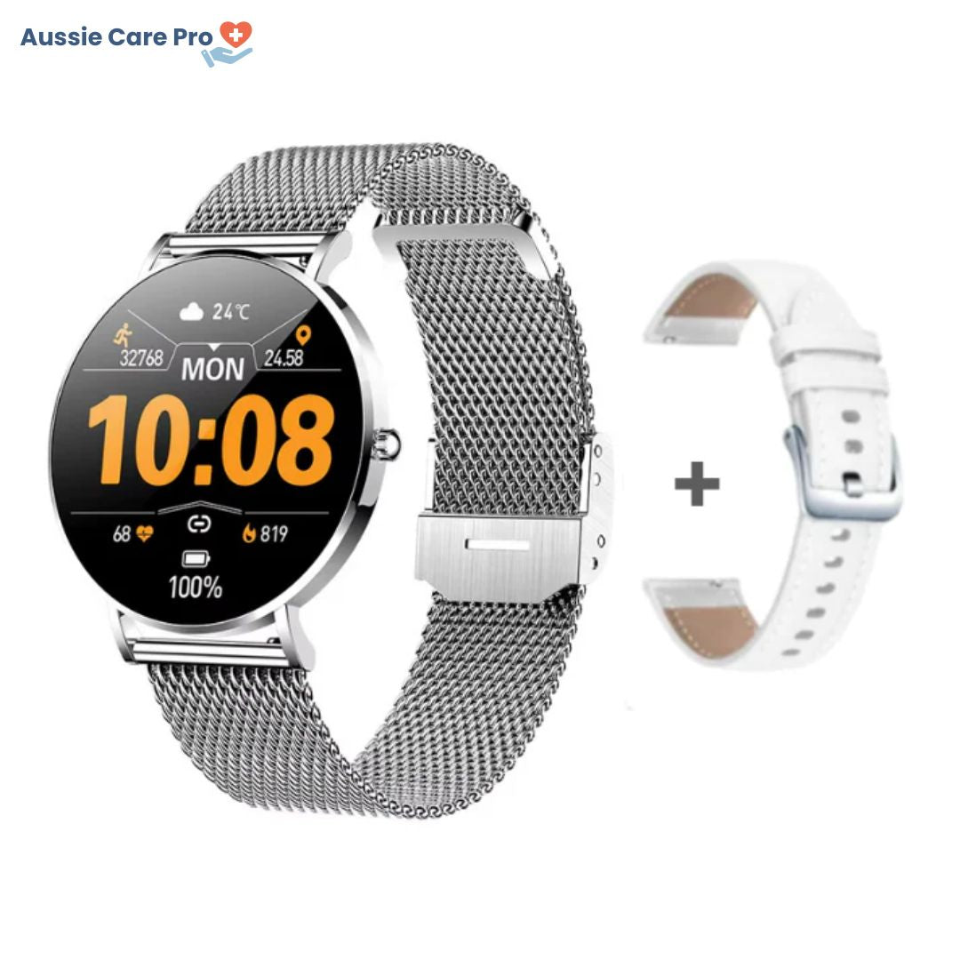 Women’s Smartwatch – Slim Fitness & Health Tracker
