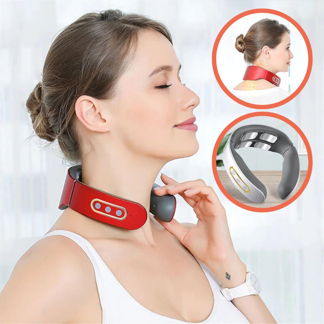 Premium Electric Neck Massager – Deep Tissue Relief & Heat Therapy