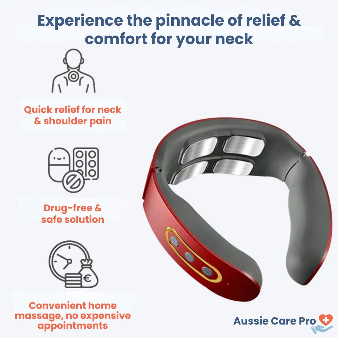 Premium Electric Neck Massager – Deep Tissue Relief & Heat Therapy