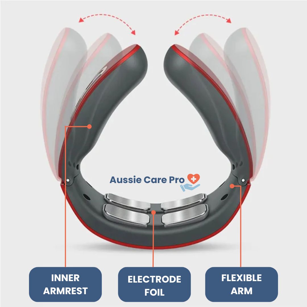 Premium Electric Neck Massager – Deep Tissue Relief & Heat Therapy