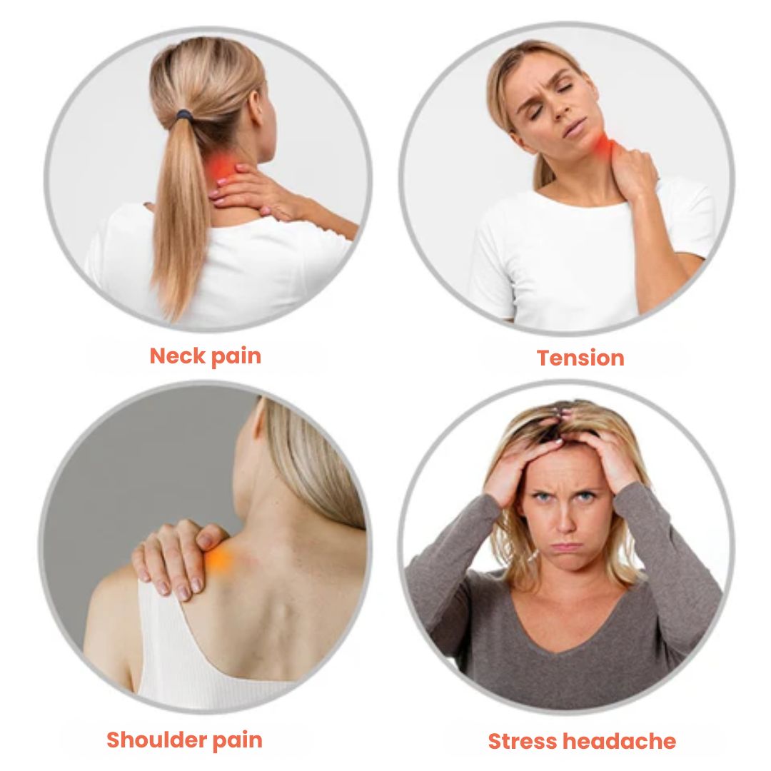 Premium Electric Neck Massager – Deep Tissue Relief & Heat Therapy