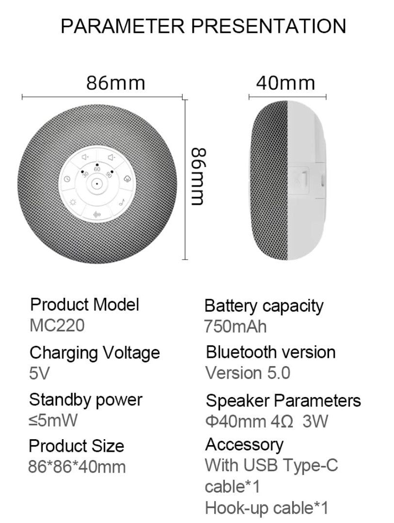 White Noise Machine for Better Sleep