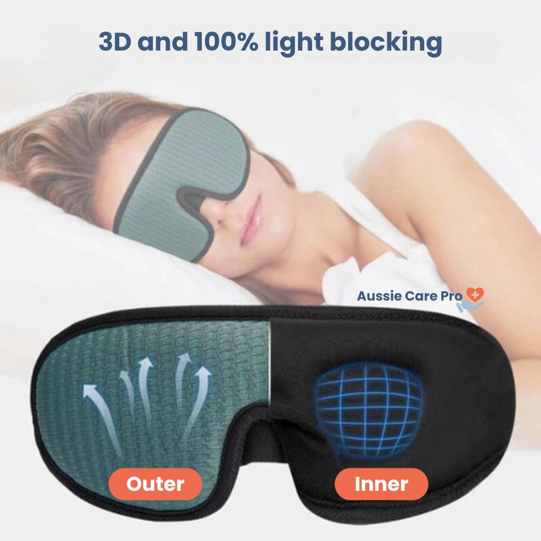 Aussie Care Pro 3D Breathable Sleep Mask