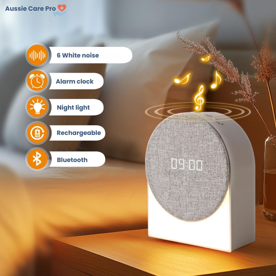 Sunrise Wake-Up Light Alarm Clock with White Noise, Sleep Trainer for Kids & Adults