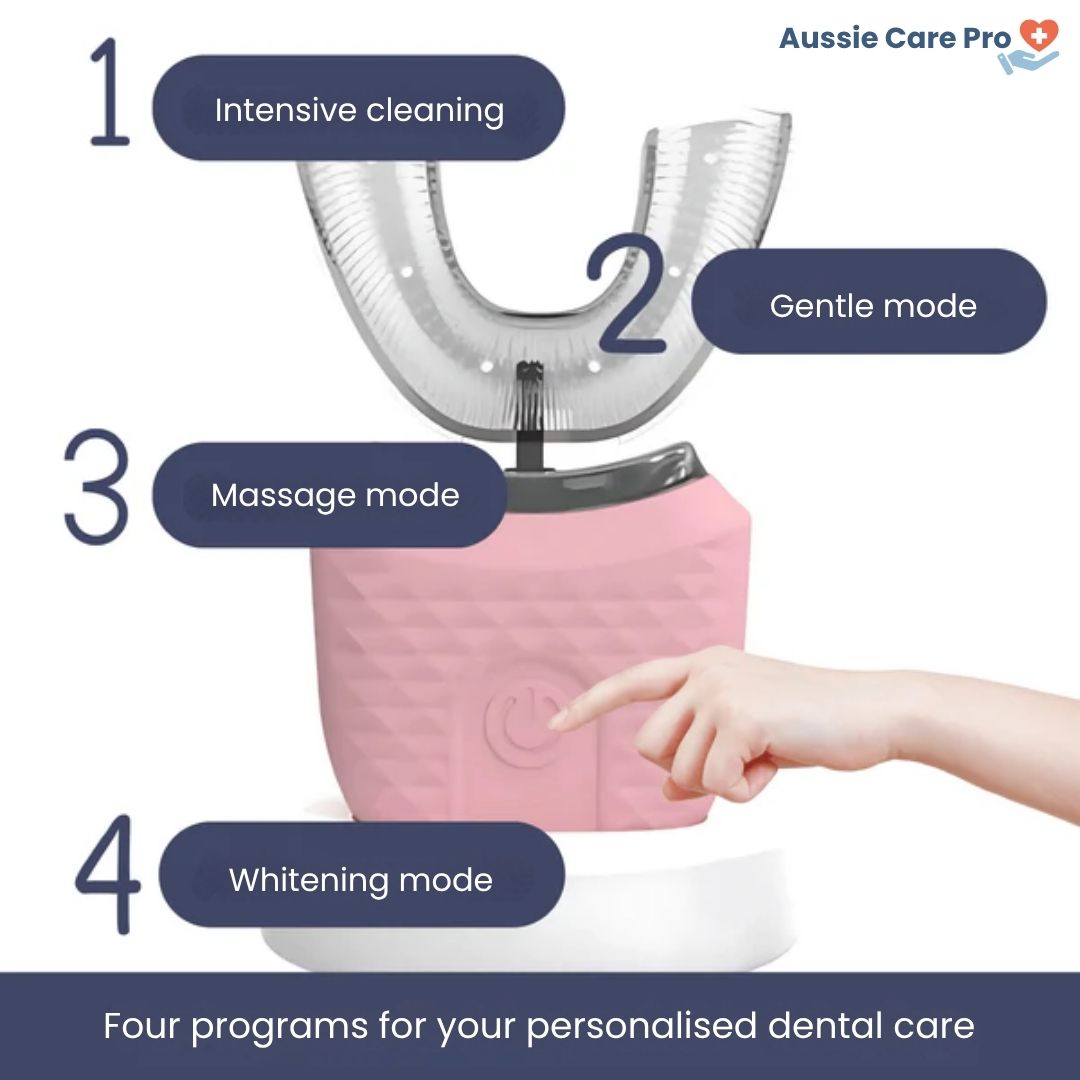 PureClean 360 – Smart Sonic Toothbrush with 360° Deep Cleaning Technology