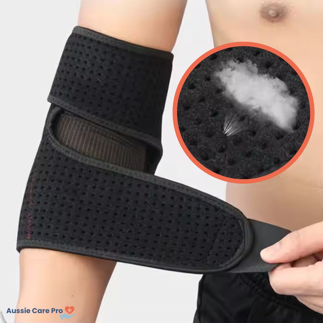 Adjustable Elbow Support Brace – Compression & Stability for Pain Relief, Sports & Recovery