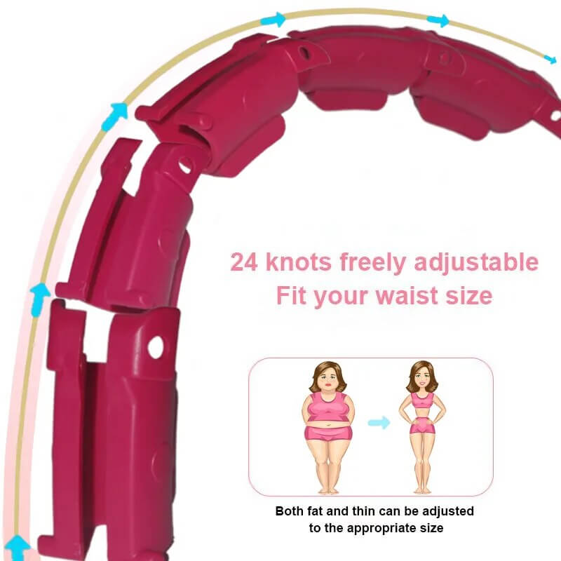 RevolutionFit Adjustable Smart Fitness Hoop