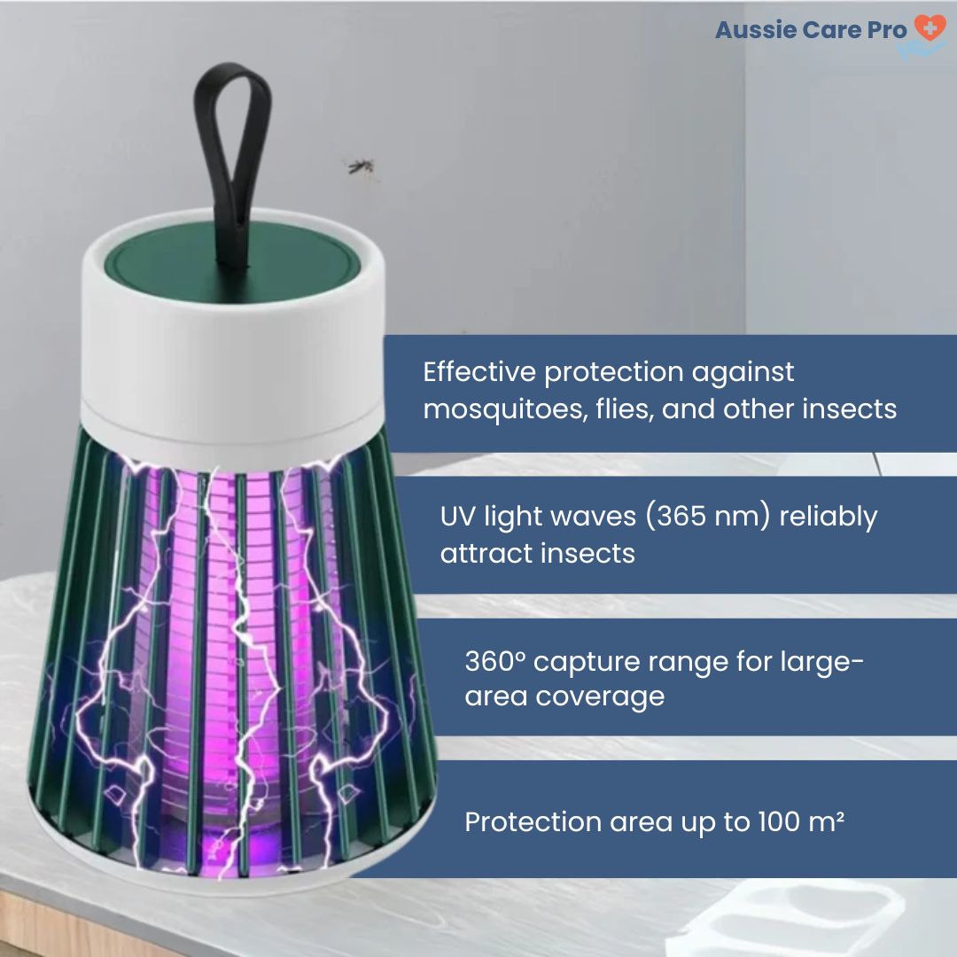 Portable Mosquito & Insect Zapper – USB Rechargeable