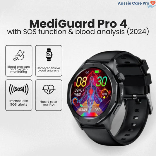 SOS Smartwatch – Fitness & Safety Companion with GPS