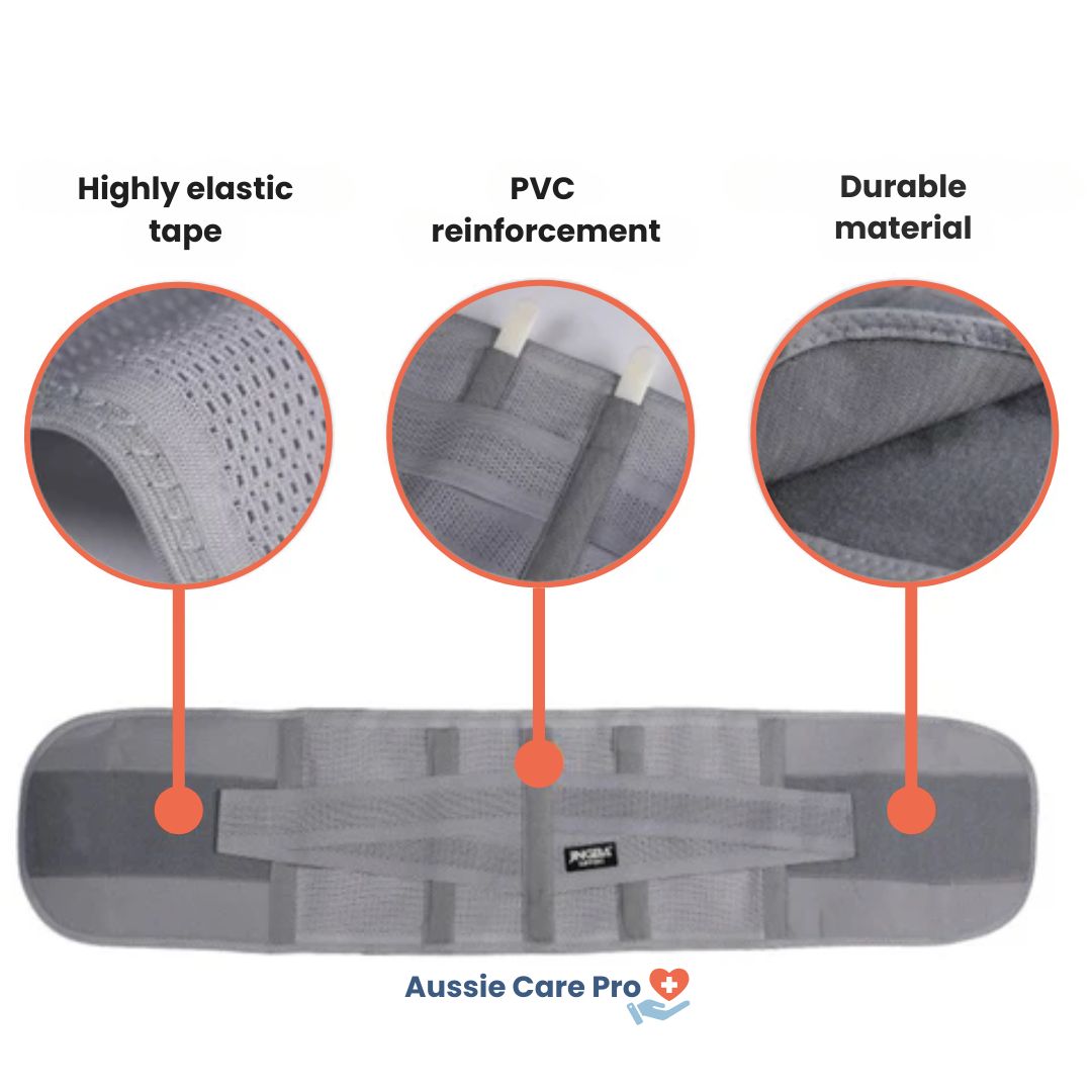Premium Lumbar Support Belt – Lower Back Pain Relief & Posture Correction - Ultimate Comfort & Support