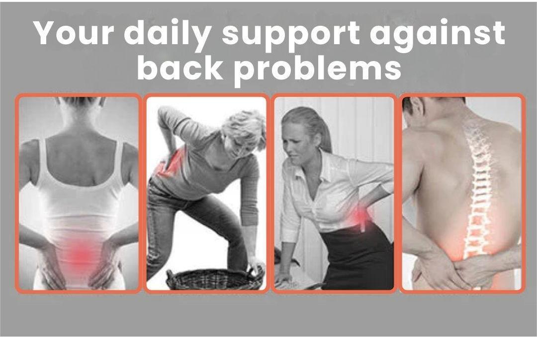 Premium Lumbar Support Belt – Lower Back Pain Relief & Posture Correction - Ultimate Comfort & Support