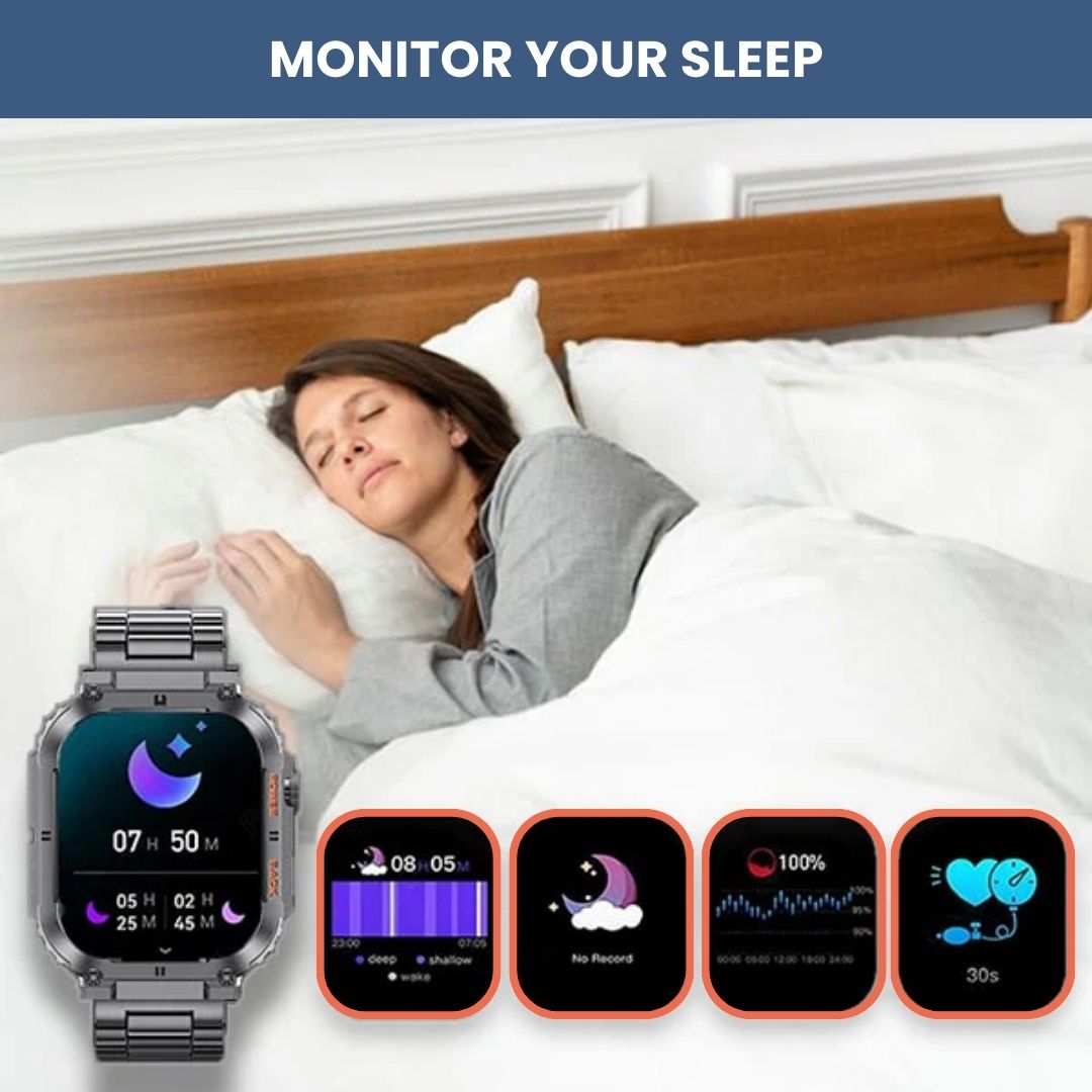 PowerSync Smartwatch – Ultimate Performance, Seamless Connectivity