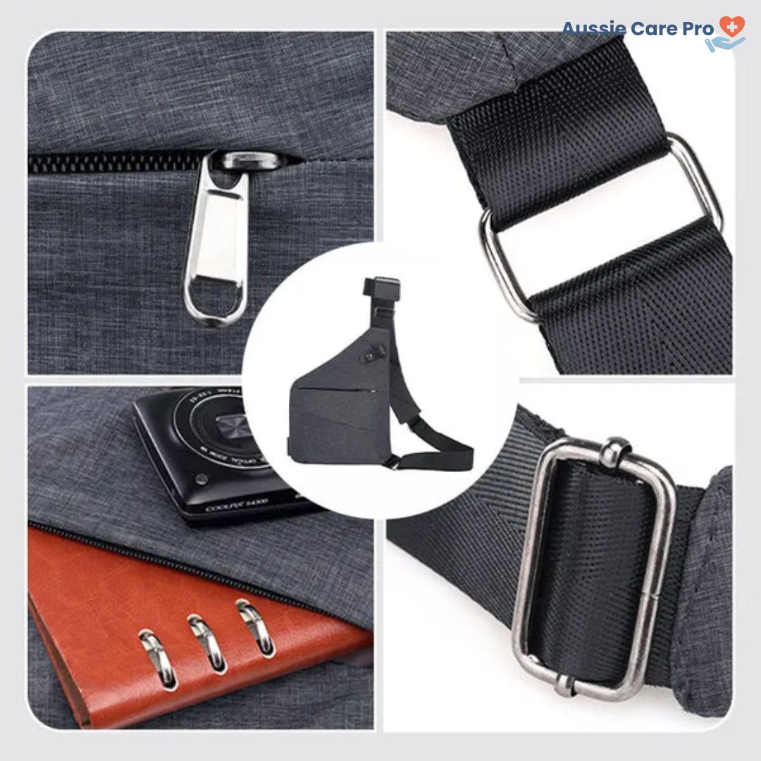 Anti-Theft Shoulder Bag – Secure Travel Crossbody