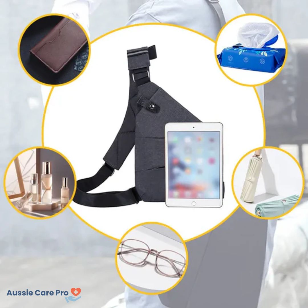 Anti-Theft Shoulder Bag – Secure Travel Crossbody