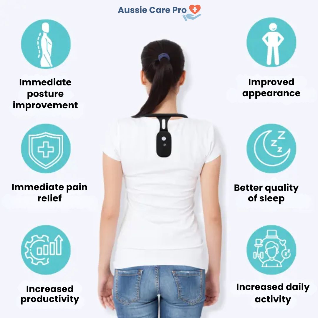 Smart Posture Corrector – Intelligent Back Support for Better Posture & Pain Relief