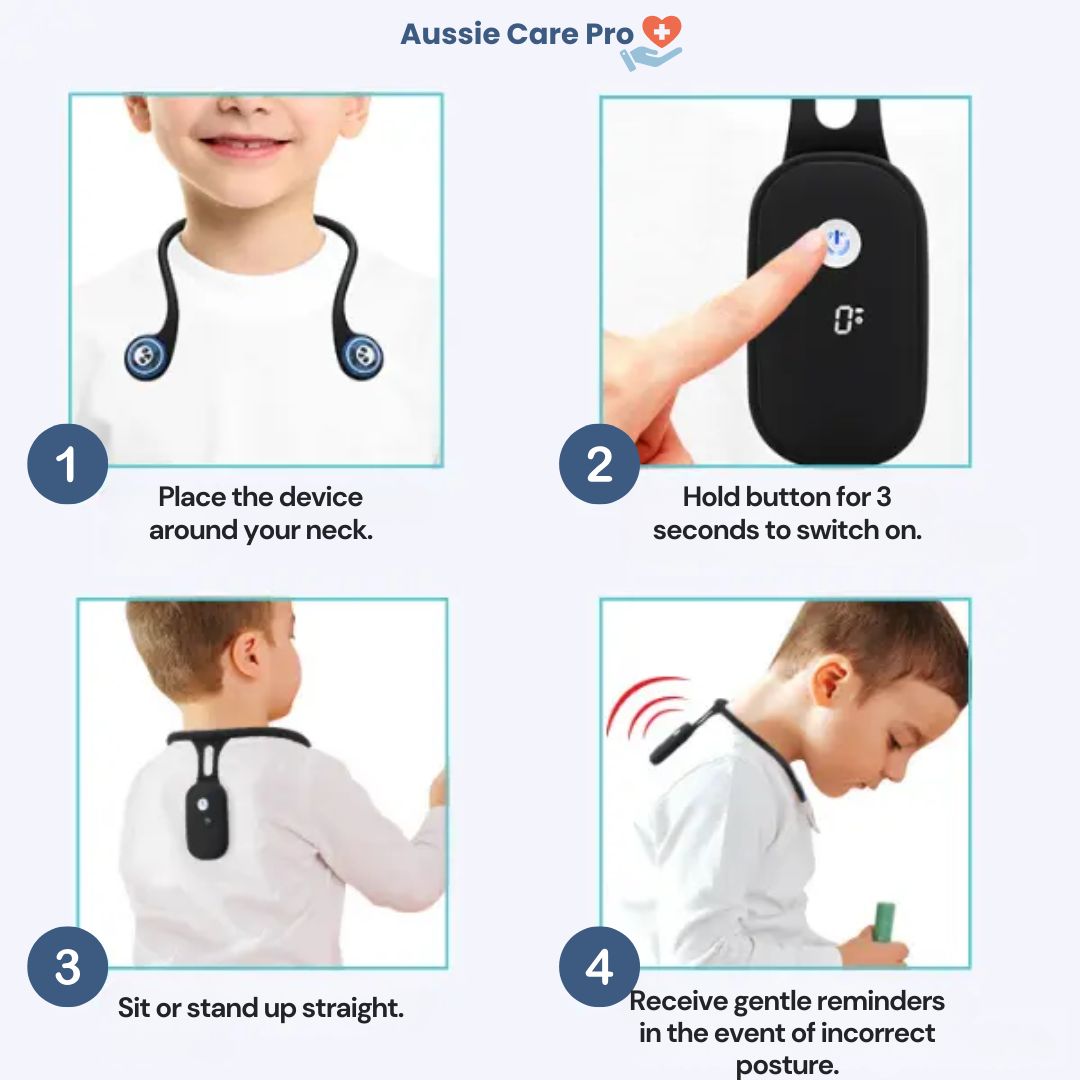 Smart Posture Corrector – Intelligent Back Support for Better Posture & Pain Relief