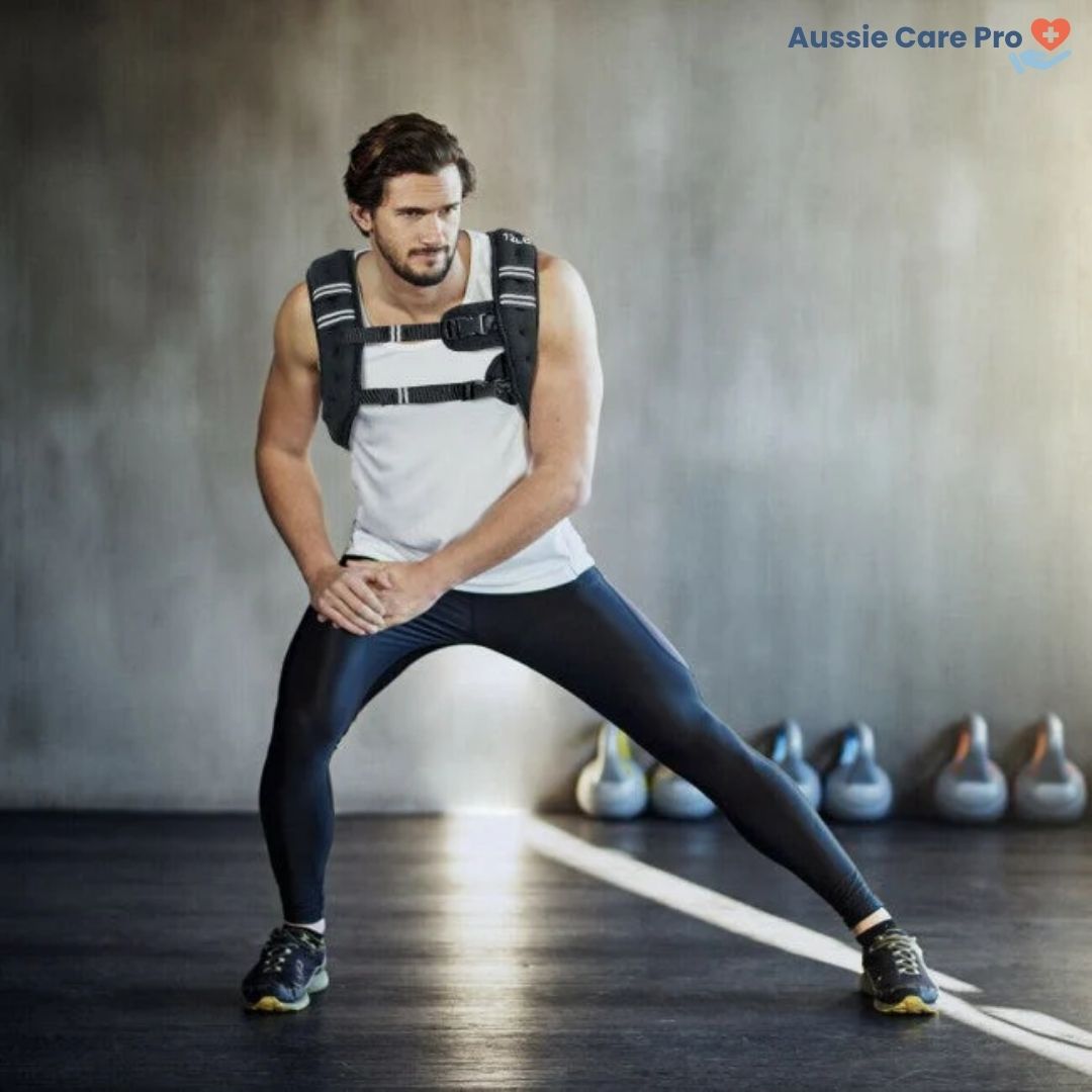 Adjustable Weighted Vest – Breathable Strength Training & Running Gear