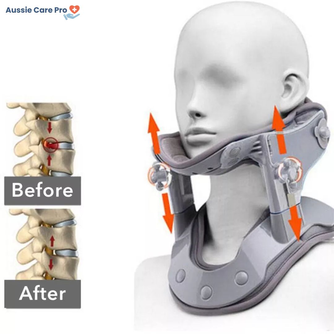 Professional Neck Traction Device with Heat